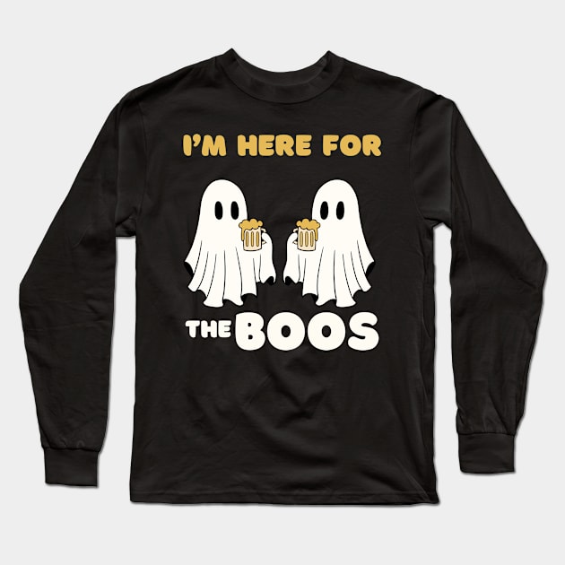 Funny Ghost Pun Long Sleeve T-Shirt by zachlart